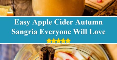 Apple Cider Autumn Sangria