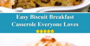 Biscuit Breakfast Casserole
