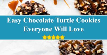 Chocolate Turtle Cookies