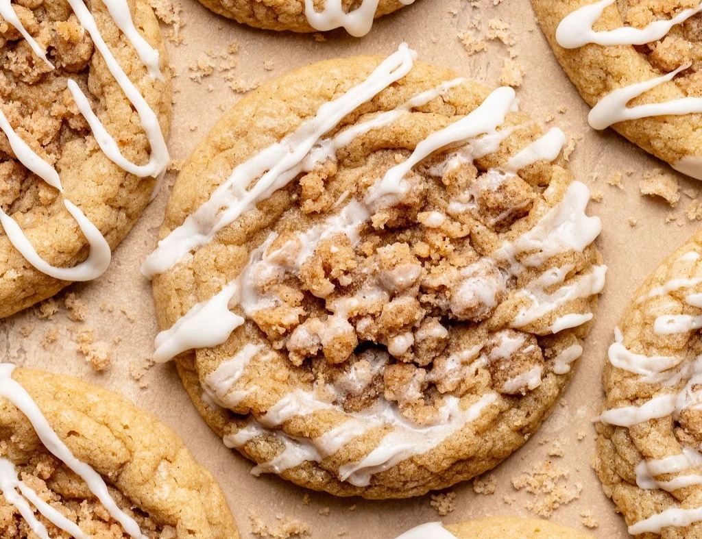 Coffee Cake Cookies suggested serving