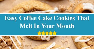 Coffee Cake Cookies