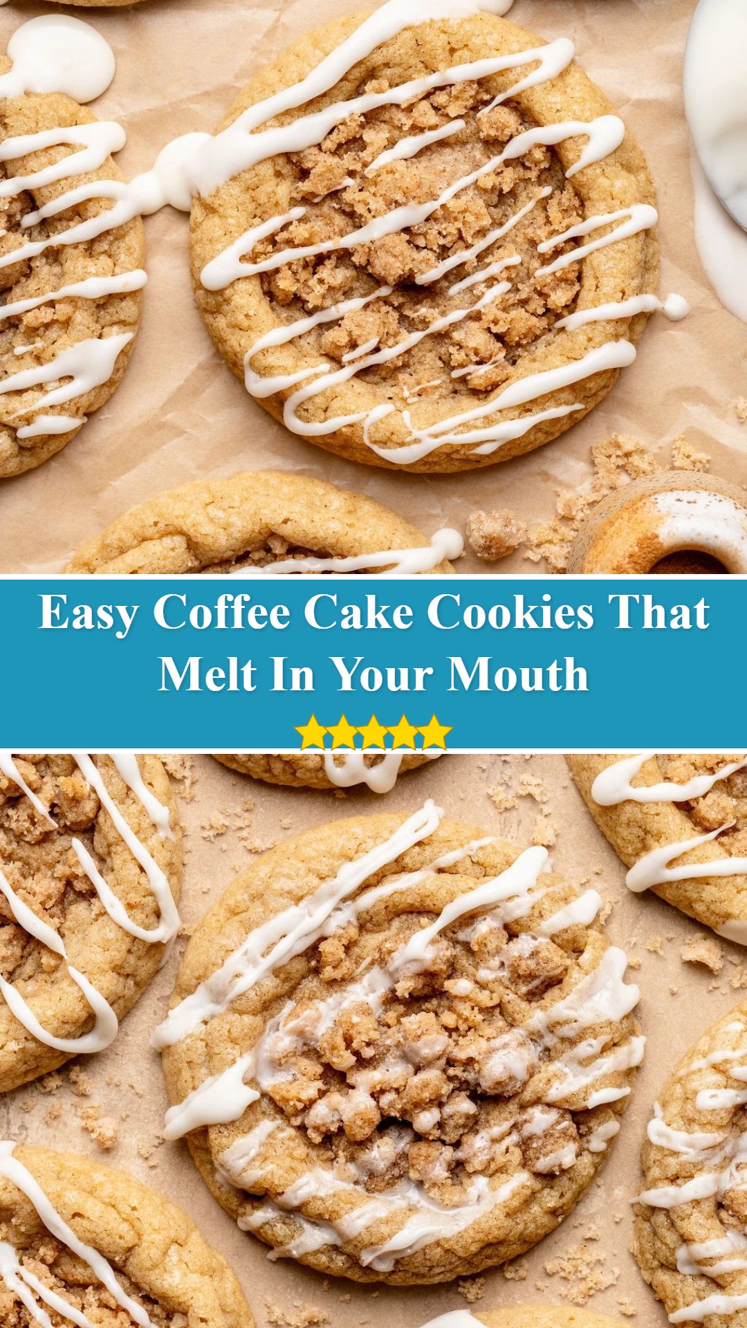 Coffee Cake Cookies
