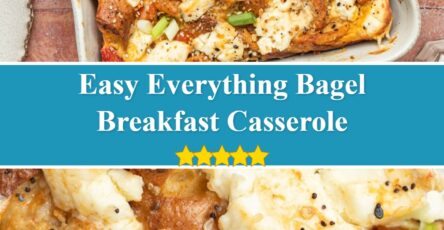 Everything Bagel Breakfast Casserole
