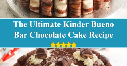 Kinder Bueno Bar Chocolate Cake Recipe