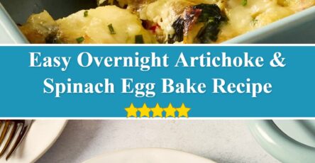 Overnight Artichoke & Spinach Egg Bake