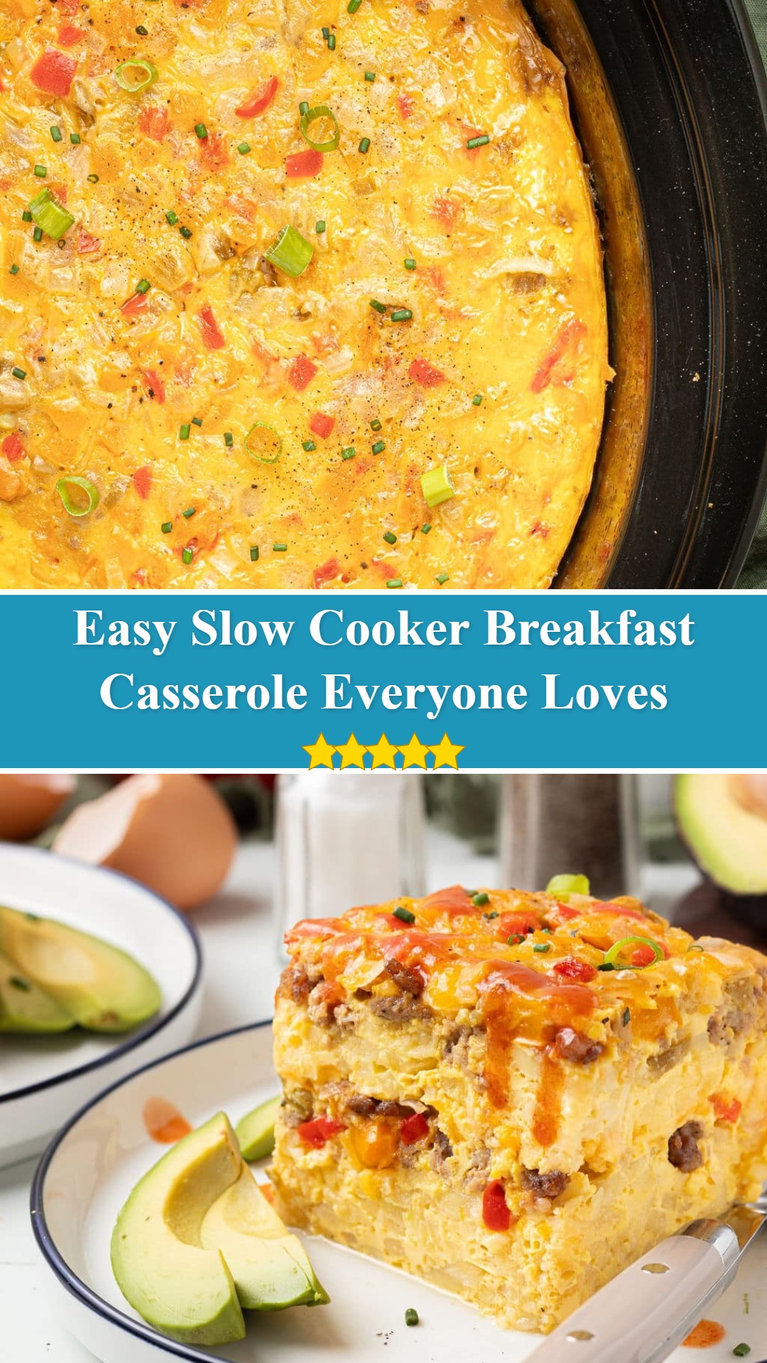 Slow Cooker Breakfast Casserole