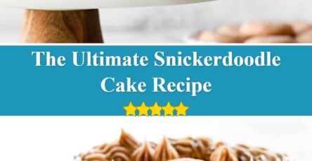 Snickerdoodle Cake