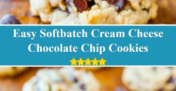 Softbatch Cream Cheese Chocolate Chip Cookies